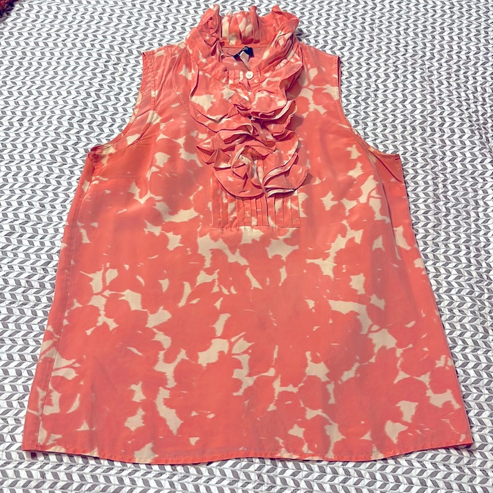🌻SALE 5/$50 or 10/$75🌻 J. Crew 100% silk top - size 4